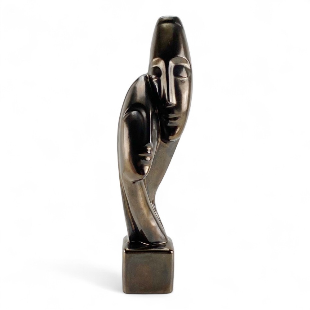 Mid Century Modern Ebony Statue by Esco Products​